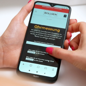 Online Ear Measurement AR AI Tech