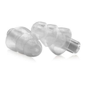 Front view of Bollsen Rooth C&P earplugs