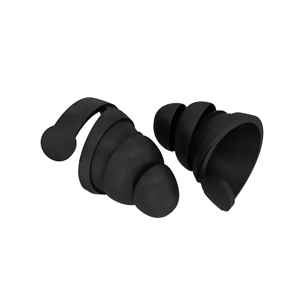 Rear view of Bollsen Moto+ earplugs