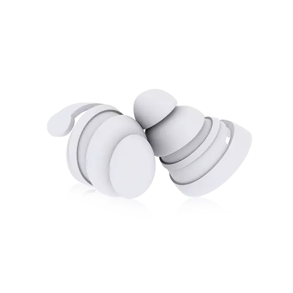 Front view of Bollsen Life+ earplugs