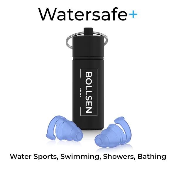 Watersafe+ earplugs - Water sports, Swimming, Showers, Bathing